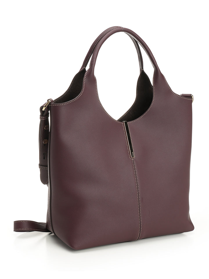 Tod'S Small Shopping Bag Handbags - Brown | 21d1ed25a662e356ba056387823fe78553496ca5