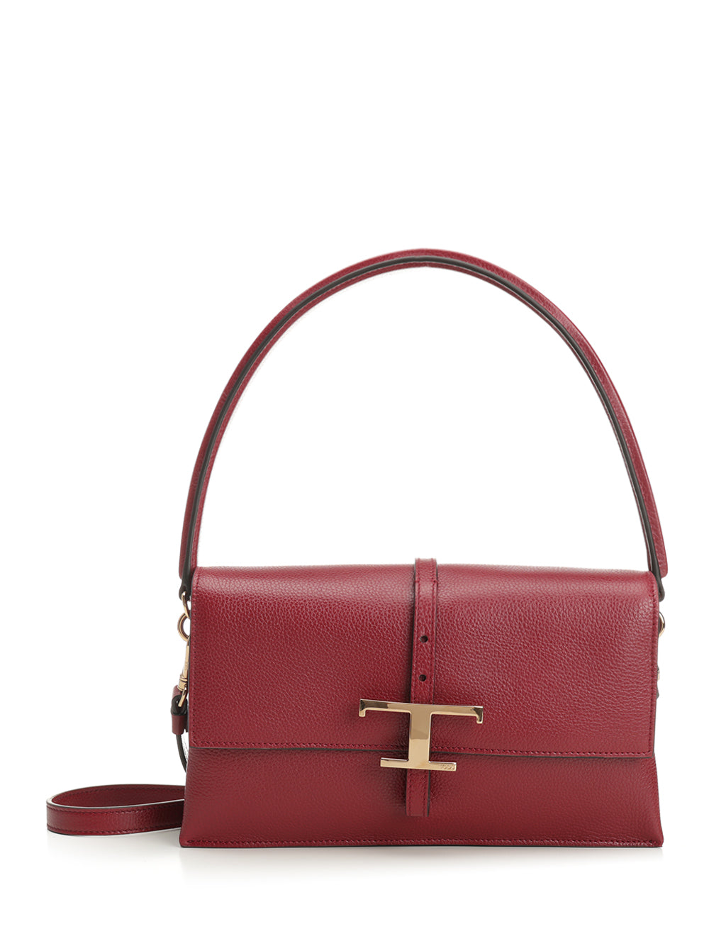 Tod'S Flap T Timeless Handbags - Bordeaux | bfec10e3bbcfb510e8ec5ee613c97b452d274ab7