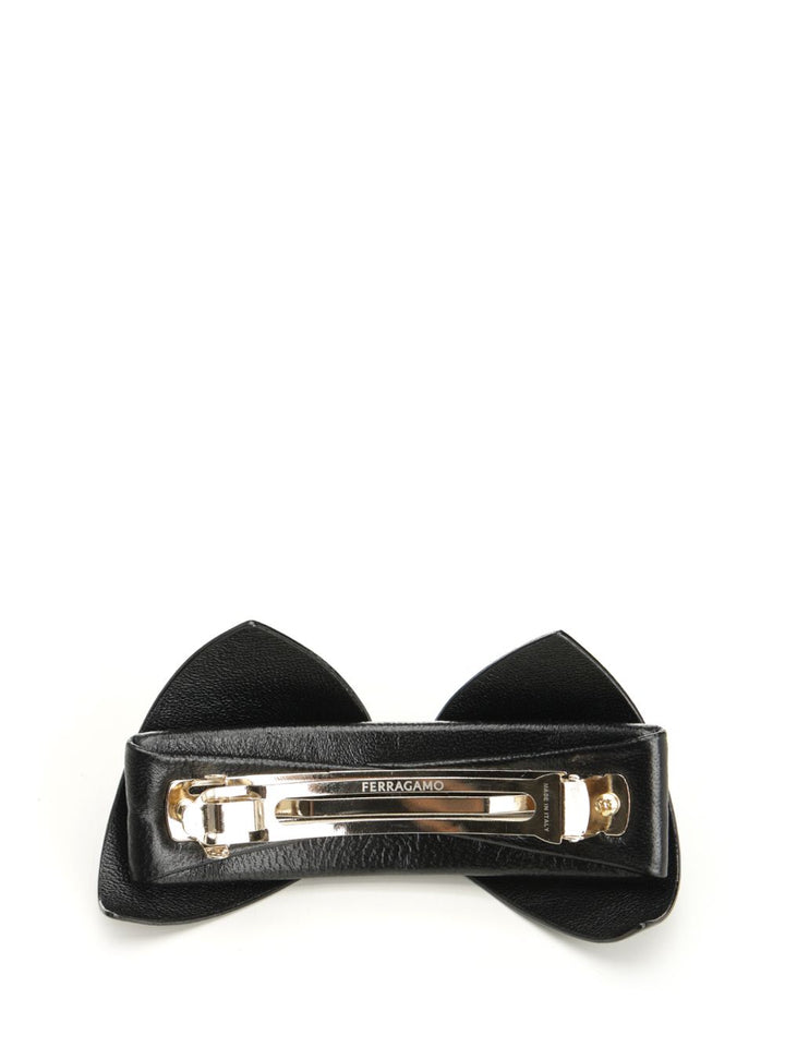 Ferragamo Bow Hair Clip Accessori per capelli - Black | f0573f8155d1dce68df63159b55146e0eeb7b800