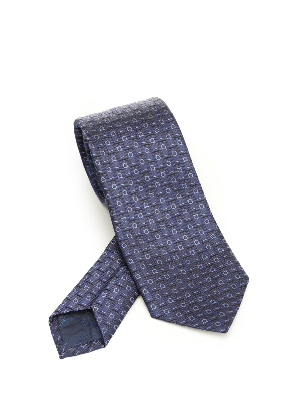 Ferragamo Ferragamo Monogram Ties And Bow Ties - Blue | 992aea55195b8ebba3cef64446af0fc7adb6cabb