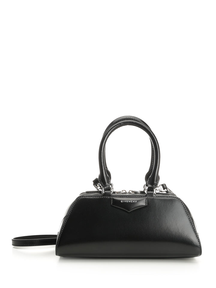Givenchy Antigona East-West Handbags - Black | 09ad941184e333d83c2cebbddeab1eeeab0b1e64