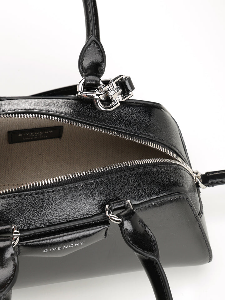 Givenchy Antigona East-West Handbags - Black | e01035ceefa90529dbe92484d7d28b7a7f672f17