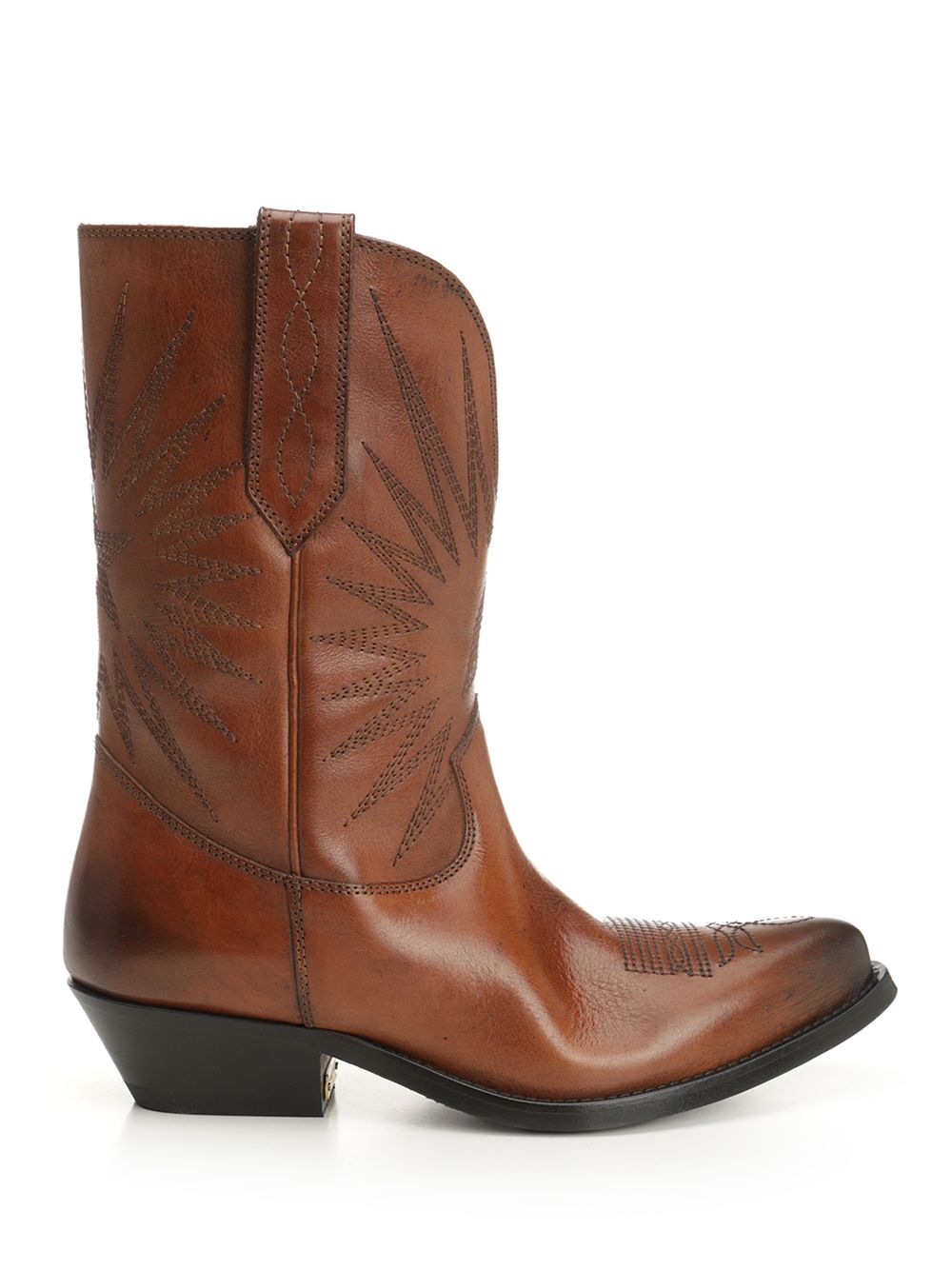 Golden Goose Deluxe Brand Wish Star Boots - Brown | 29d6d71cf6ae21d073409551ff100d0872eb33ea