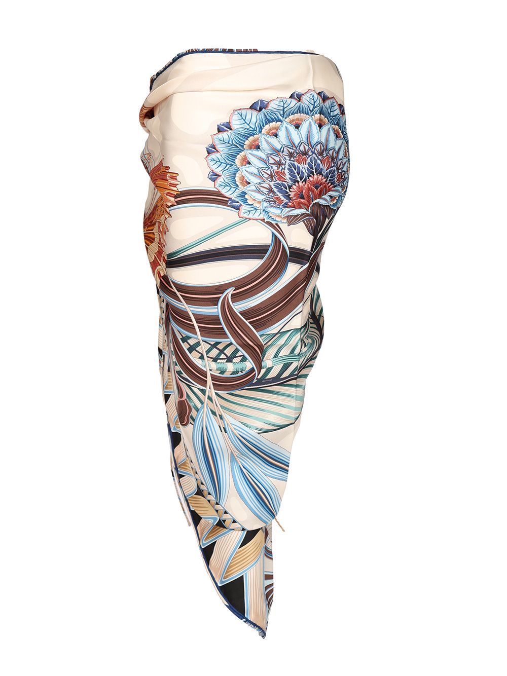 Ferragamo Giada Print Triangle Sarong Skirts - Multicolor | 7bded558ae3eea2e4469b8ee23a1d3df8110a9e5
