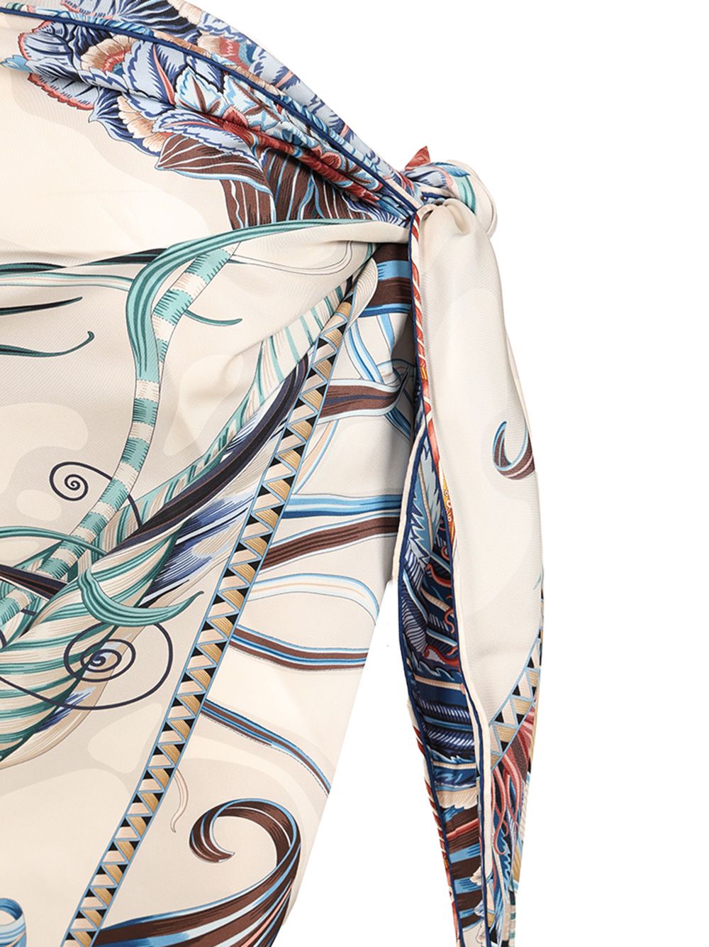 Ferragamo Giada Print Triangle Sarong Skirts - Multicolor | 0739dc5c0a2fb25a4f226a2b86783af55fa9c5b4