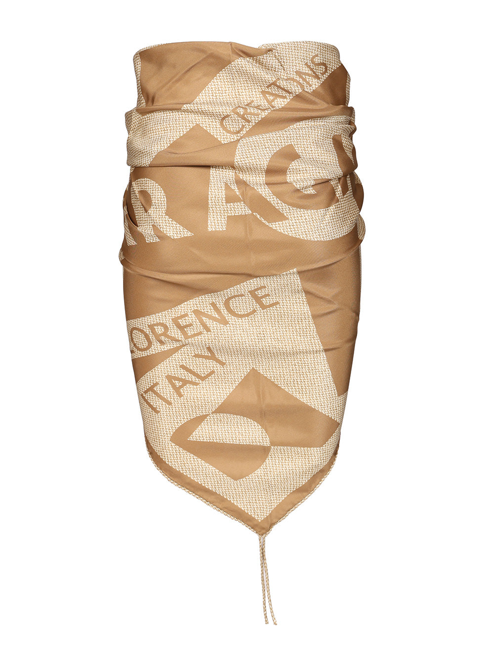 Ferragamo Silk Skirt Pareo Skirts - Beige | 5f22b40a22fe0395d9840760698937e6393f7c48