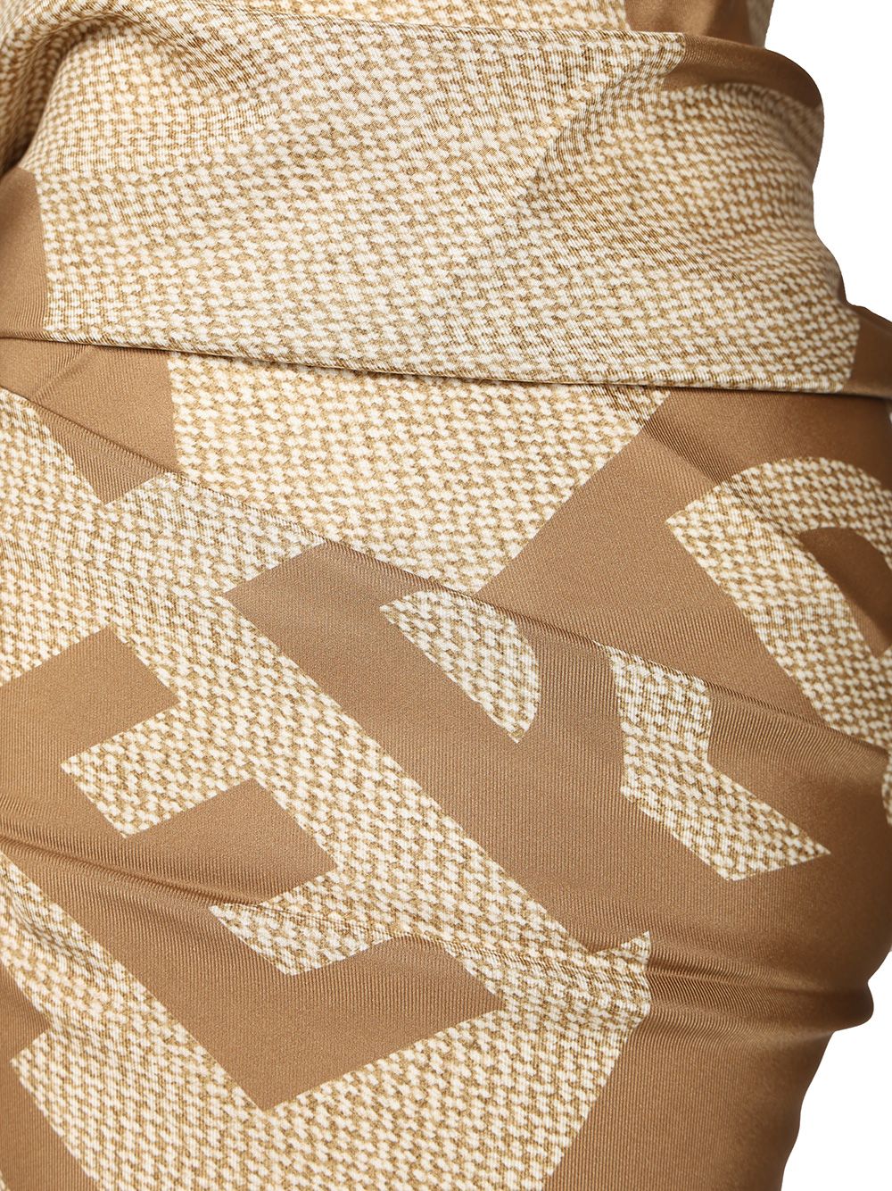 Ferragamo Silk Skirt Pareo Skirts - Beige | 9b330d6e674c978d7f30ffdeb9166a93db804bba