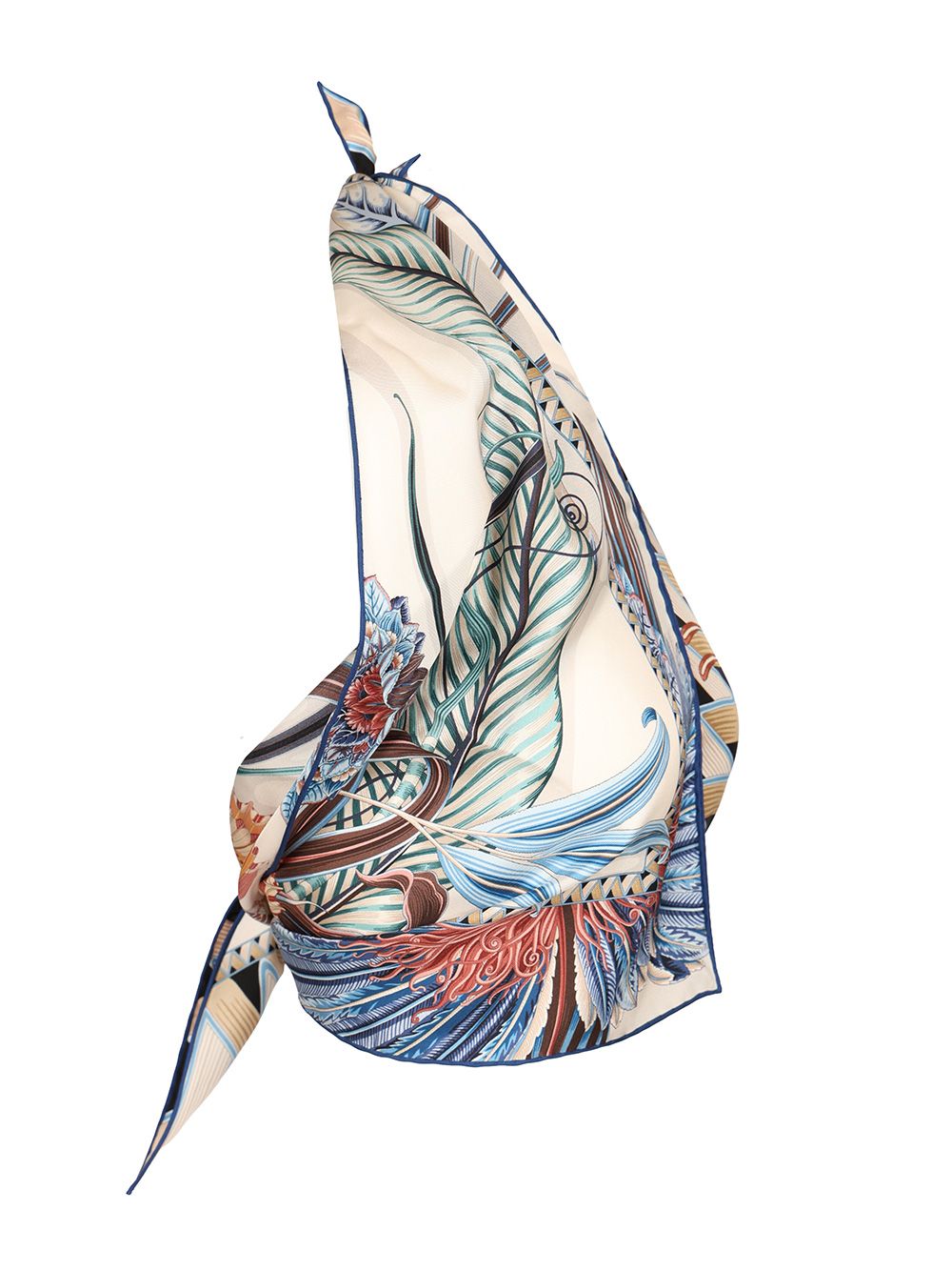 Ferragamo Giada Print Triangle Top Tops - Multicolor | e8950f795d39ab74d2df81e79e969baa03370196