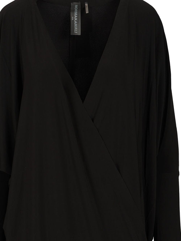 Norma Kamali Dolman Dresses - Black | 84654b9d894ef35db897dd91ff4e2661b108f868