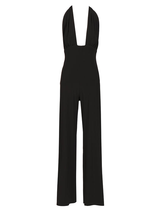 Straight Leg Jumpsuit Jewelry Black