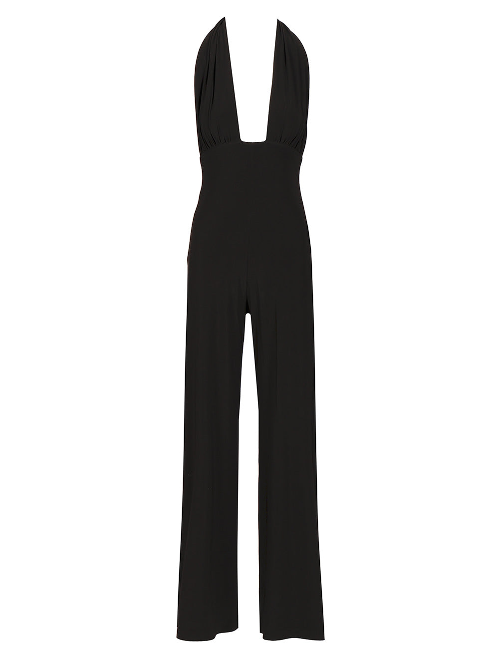 Norma Kamali Straight Leg Jumpsuit Jewelry - Black | 5f92570f42eac6d2be6b59ecc073ff51449670ea