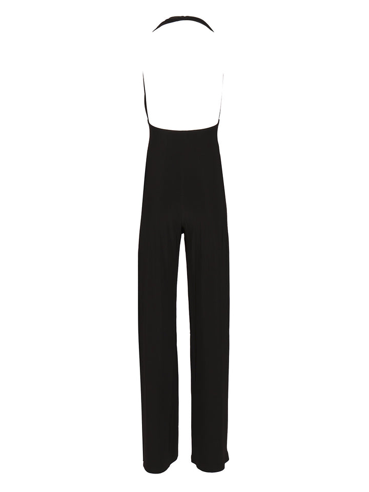 Norma Kamali Straight Leg Jumpsuit Jewelry - Black | b5409da8384c38a9700e5f81365a6d3619328455