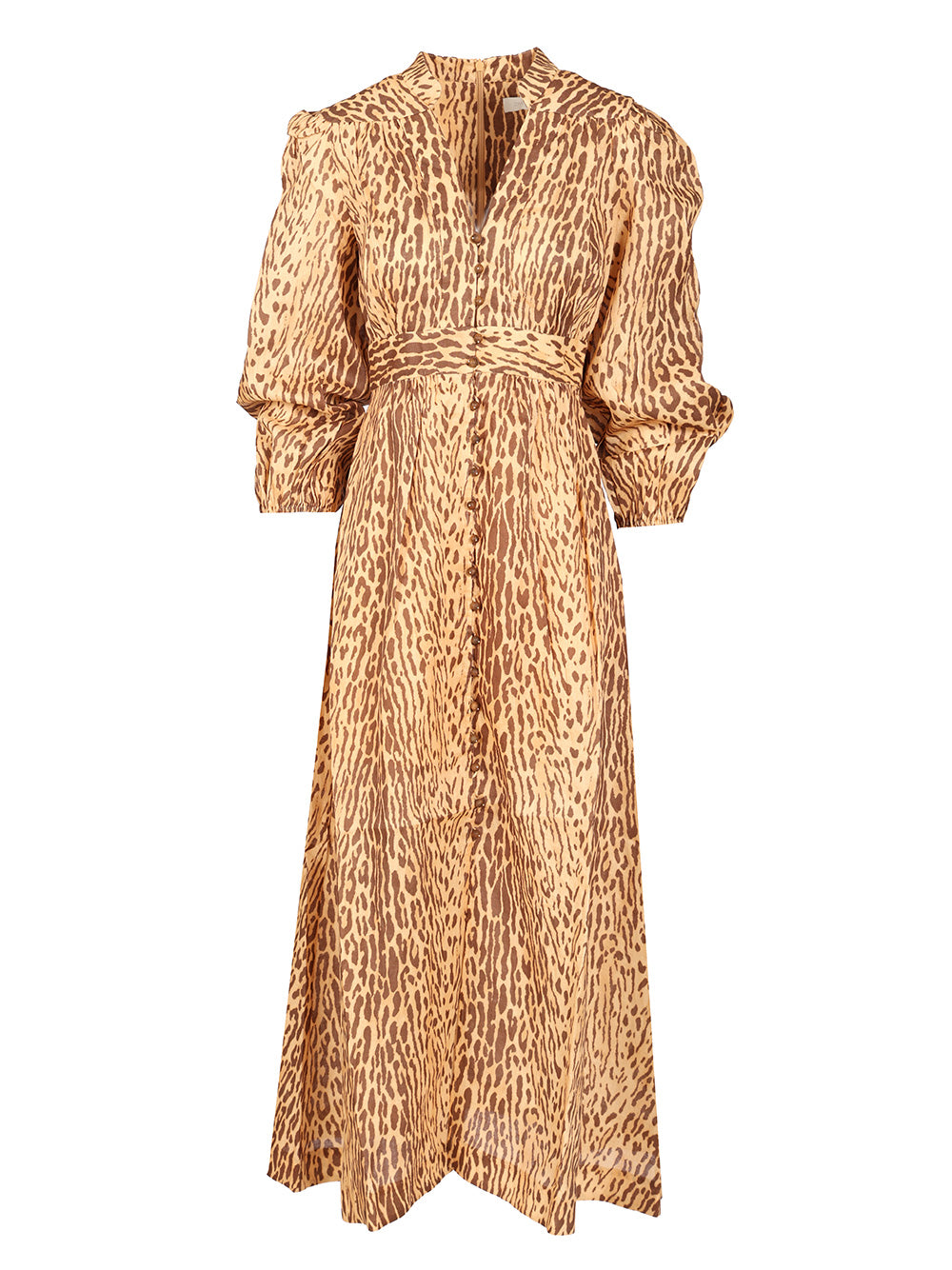 Zimmermann Leopard Print Midi Dress Dresses - Animalier | 93fdc4f7f736184f5f5b518982bfb964dd83870a