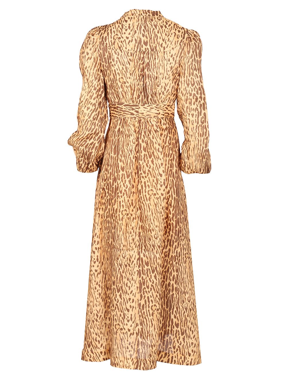 Zimmermann Leopard Print Midi Dress Dresses - Animalier | 646ef01c71c9f4db95c101f64d4c339b0ef5ef85