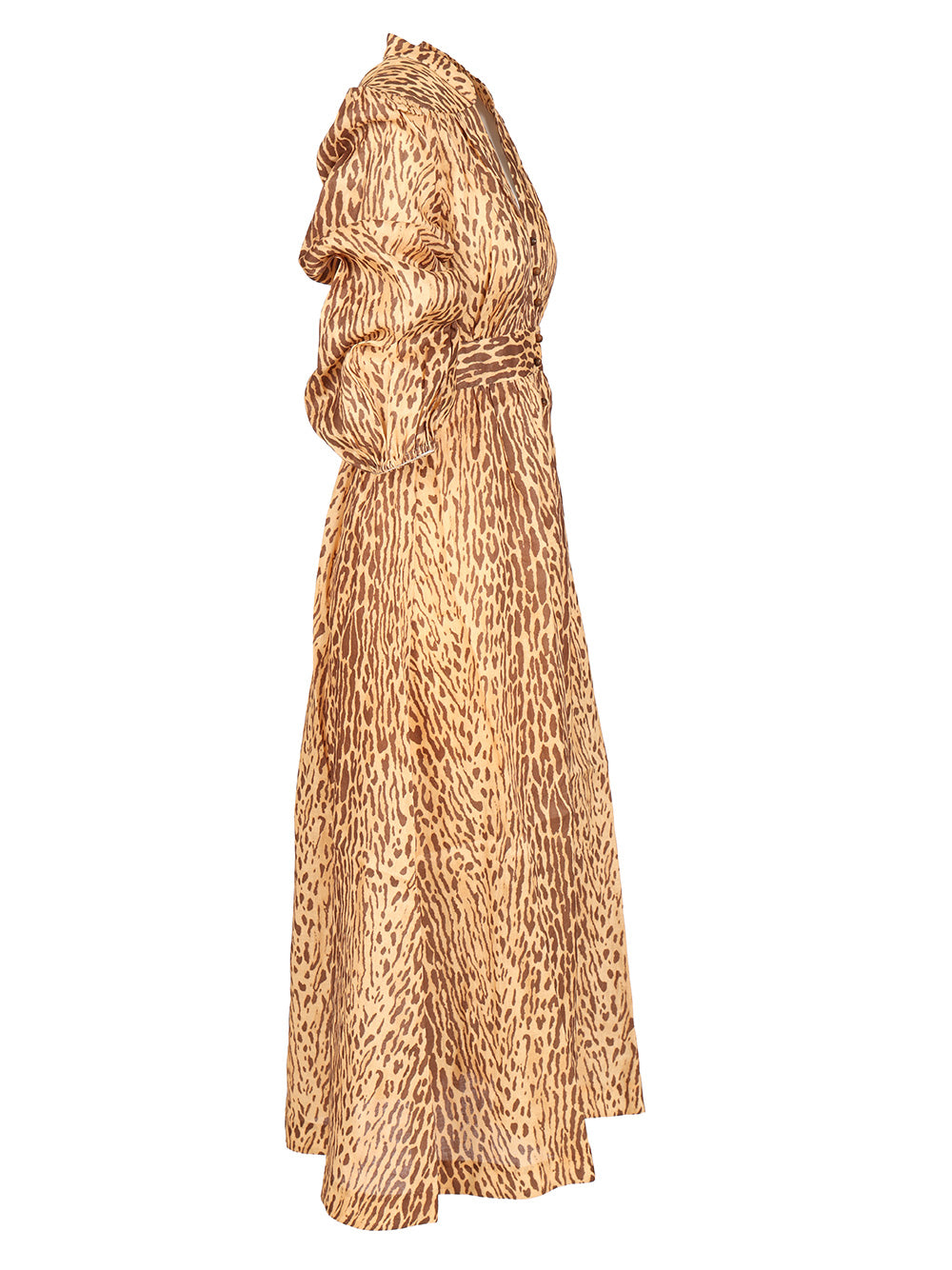 Zimmermann Leopard Print Midi Dress Dresses - Animalier | 9bcc3fbbf21666934527896f5c8e0db63203b005