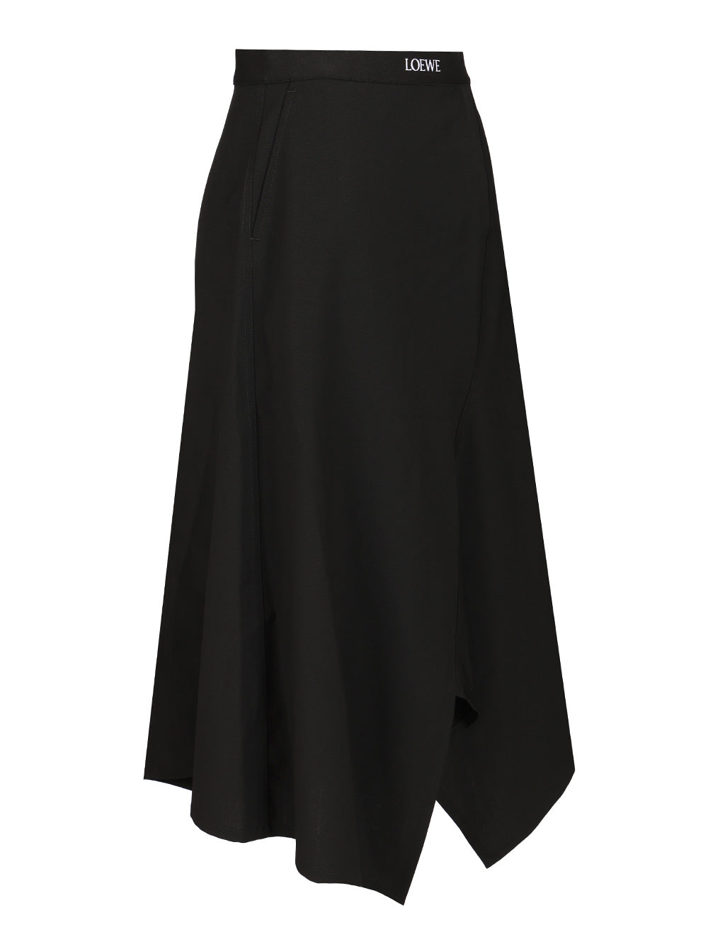 Loewe Asymmetrical Skirt Skirts - Black | 43e326777c02be1da75a2fcf42d21f44f26c49f8