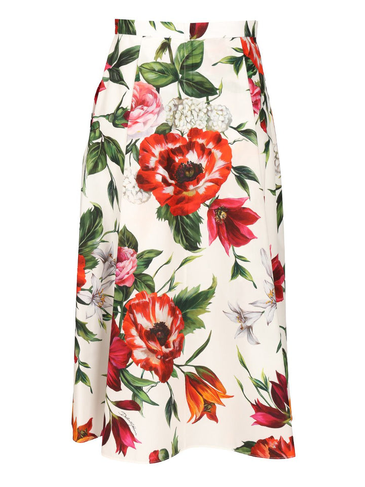 Dolce & Gabbana Pleated Skirt Skirts - Multicolor | d87a4754321e3aba53def66478be372037b44c55