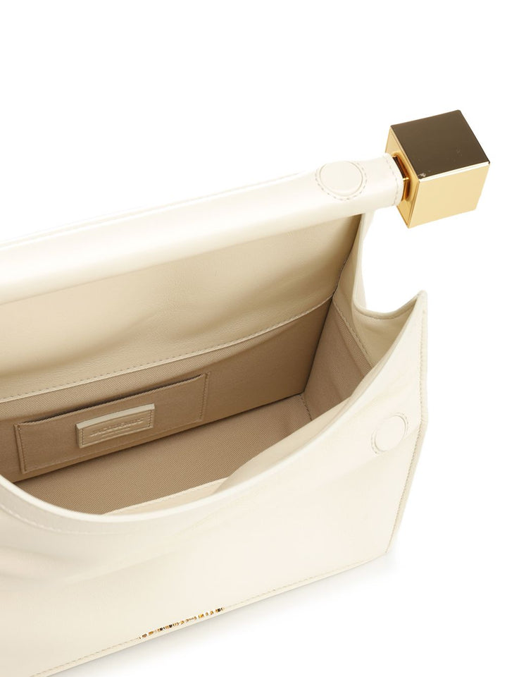 Jacquemus Rond Carré Handbags - White | dd1cf849d1c330030b2132e110d3076943654806