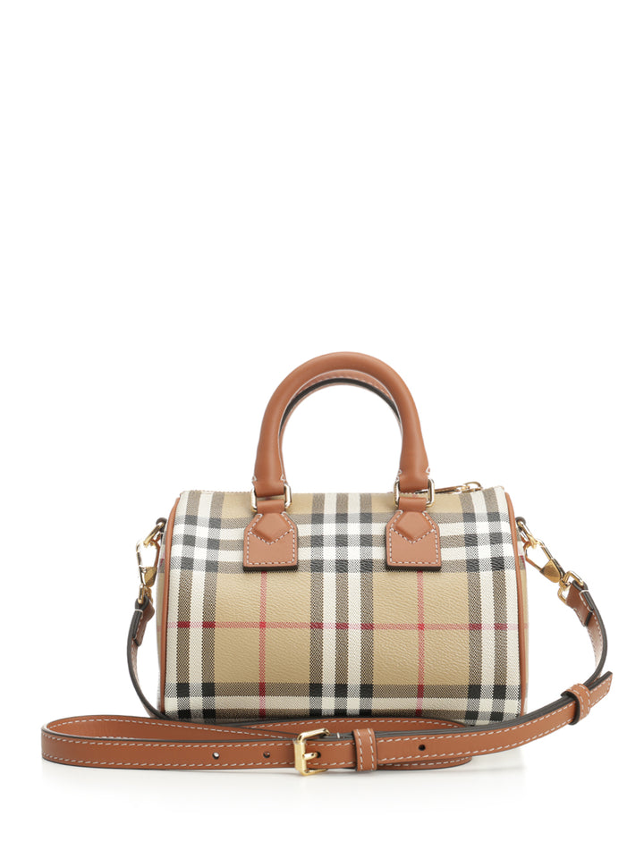 Burberry Mini Check Bowling Bag Handbags - Multicolor | b58b7d89498d180ba677c5a277efd8a53fc4fe92