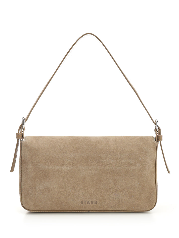 Staud Harlow Shoulder Bags - Beige | d128074f5bf91e25e30d082e043456152bb6bf96