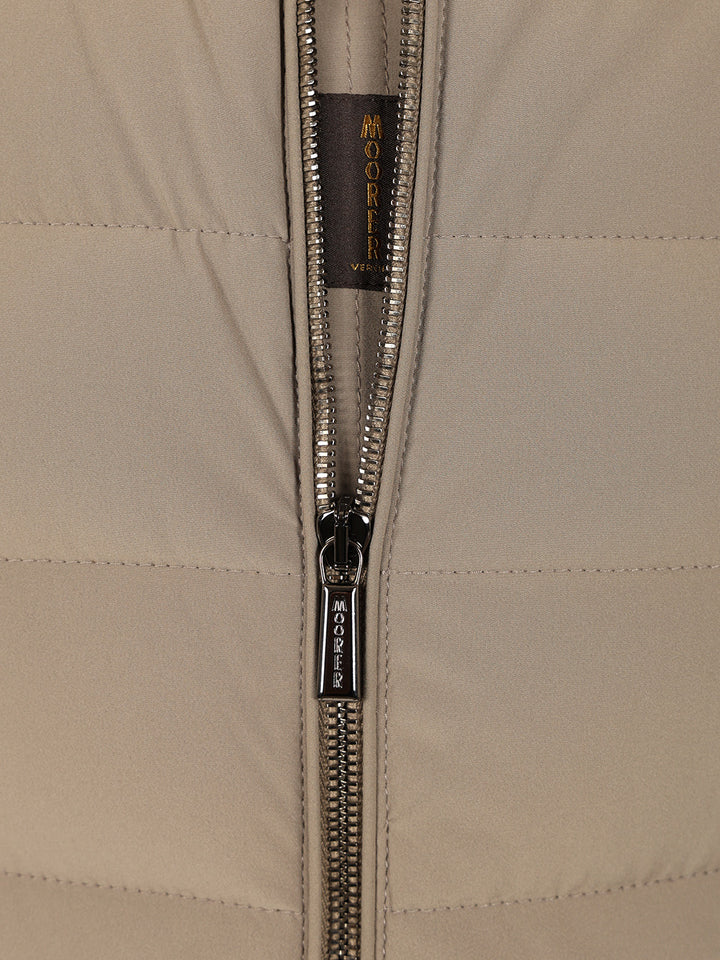 Moorer Oliver Kn Jackets - Beige | 1a47f7131f412fd37d7847ad3e4069421276751d