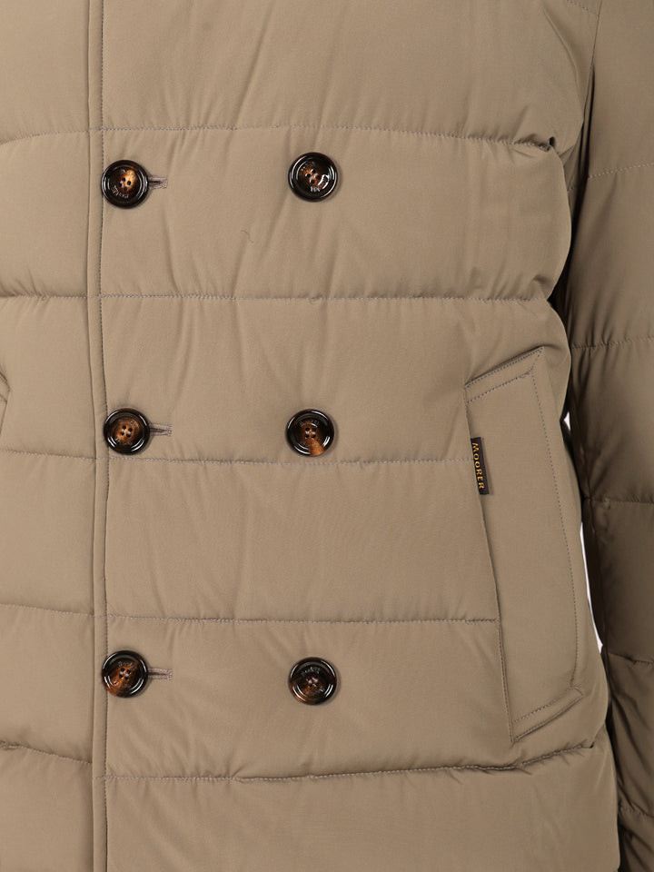 Moorer Florio Kn Coats - Beige | 02c661c2688ab659394d373f2acaf4cfddf32ea5