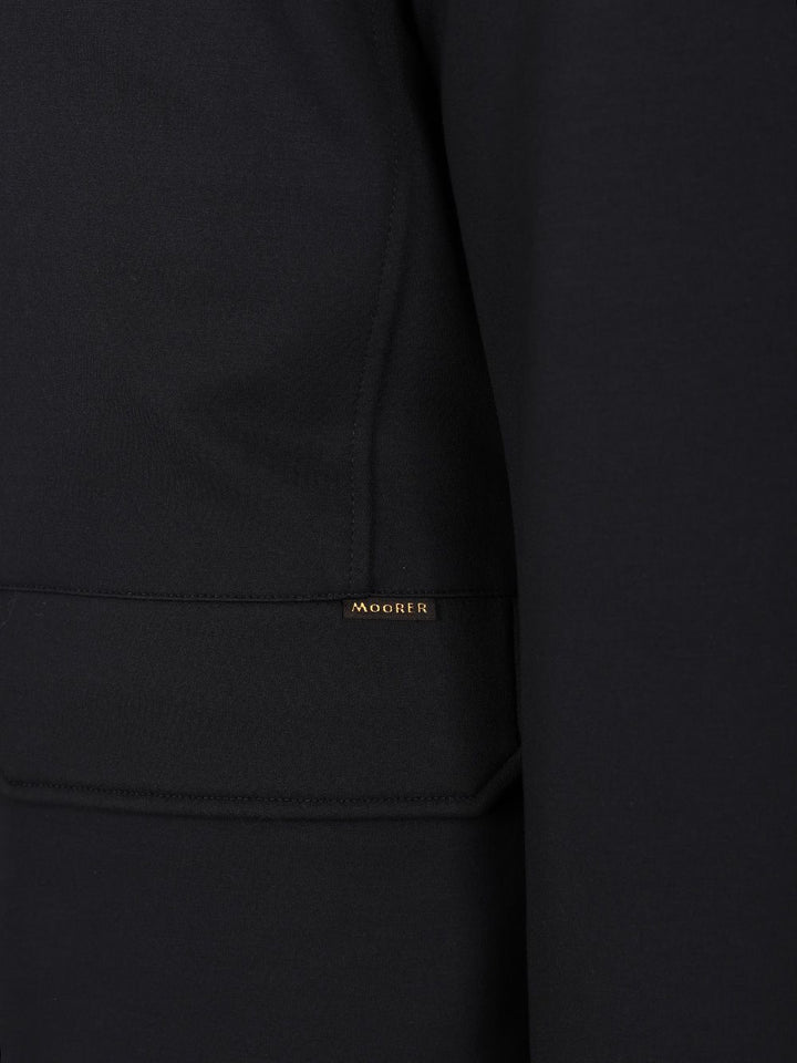 Moorer Bas-Tz Jacket Coats - Blue | 460880297e7631adbc5254f901232d8f577072a9