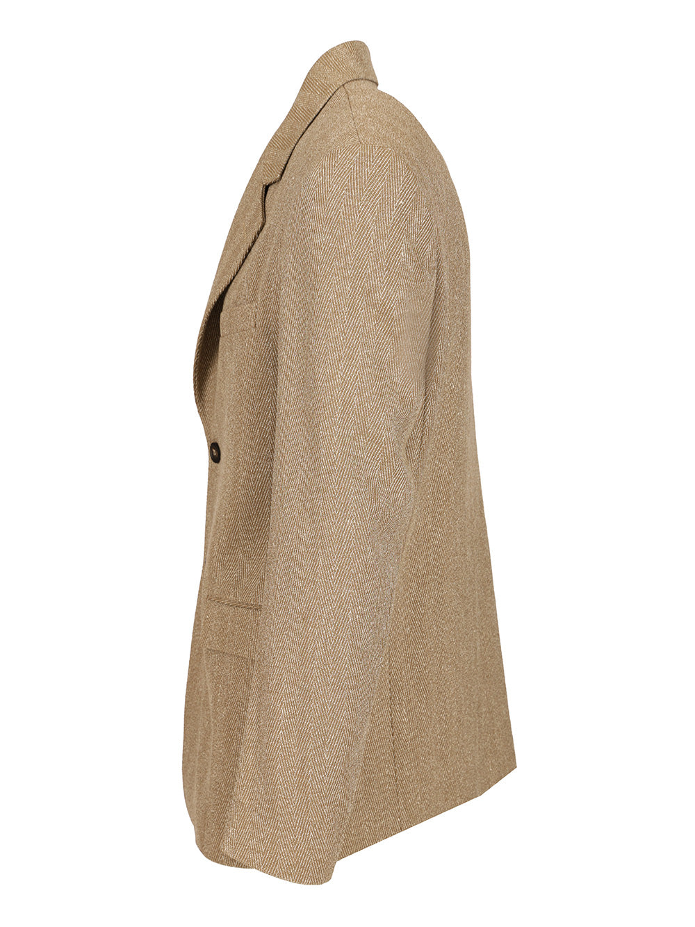 Golden Goose Deluxe Brand Single-Breasted Chevron Linen Blend Blazer Jackets - Multicolor | de1e4132386eab1e0d831fd6078b4ec5ea8540c1