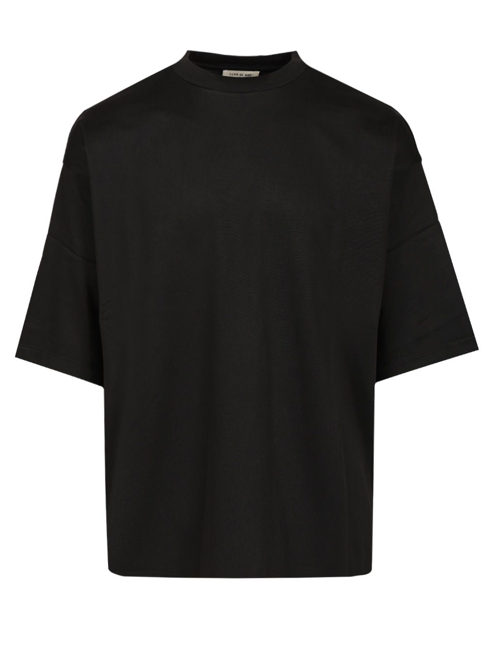 Fear Of God Crew Neck T-Shirt - Black | 38c8ceab4f3b585e096b72aaccf5a3640b2721c0