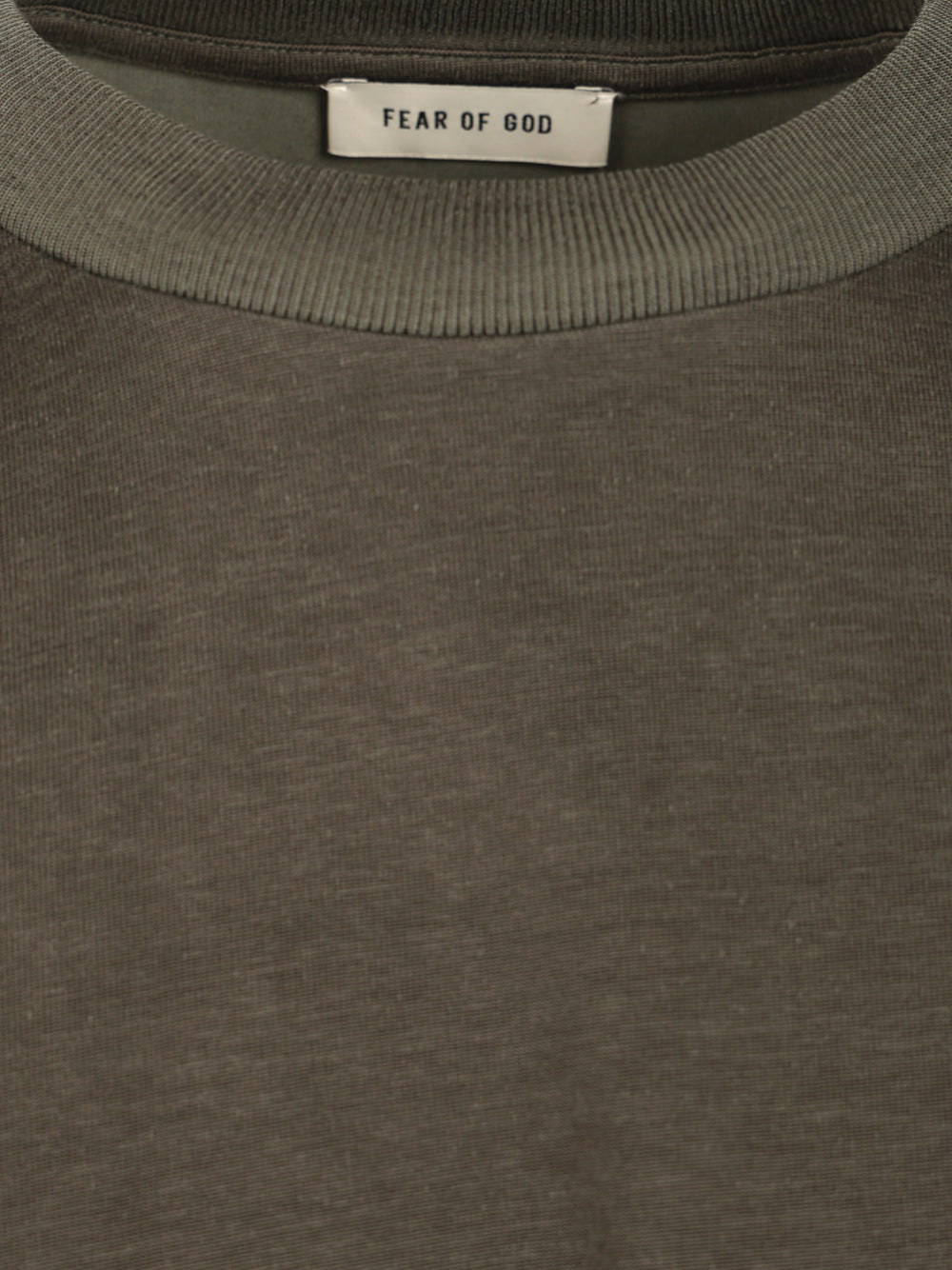 Fear Of God Crew Neck T-Shirt - Green | 7bffdba0737902c60d21e4cb7d1438713968c49d