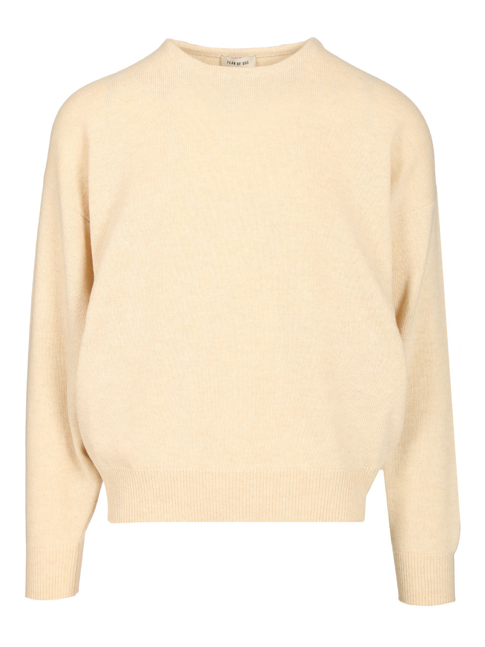 Fear Of God Knit Crewneck Sweater Knitwear - White | 7929a6c7a2a8b1ac6867839558b135a11c32485c