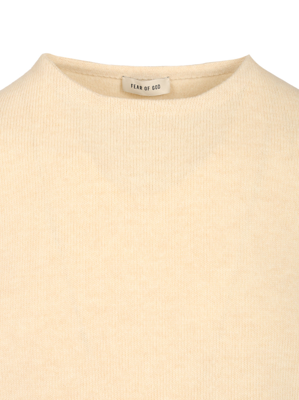 Fear Of God Knit Crewneck Sweater Knitwear - White | 657dcbf9ea420dbf6eeed54bc0f02304140206a2