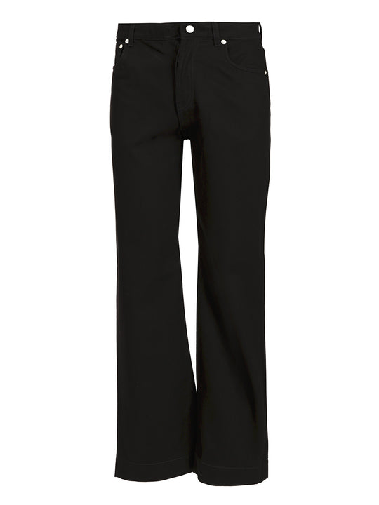 Wide Leg Jeans Black