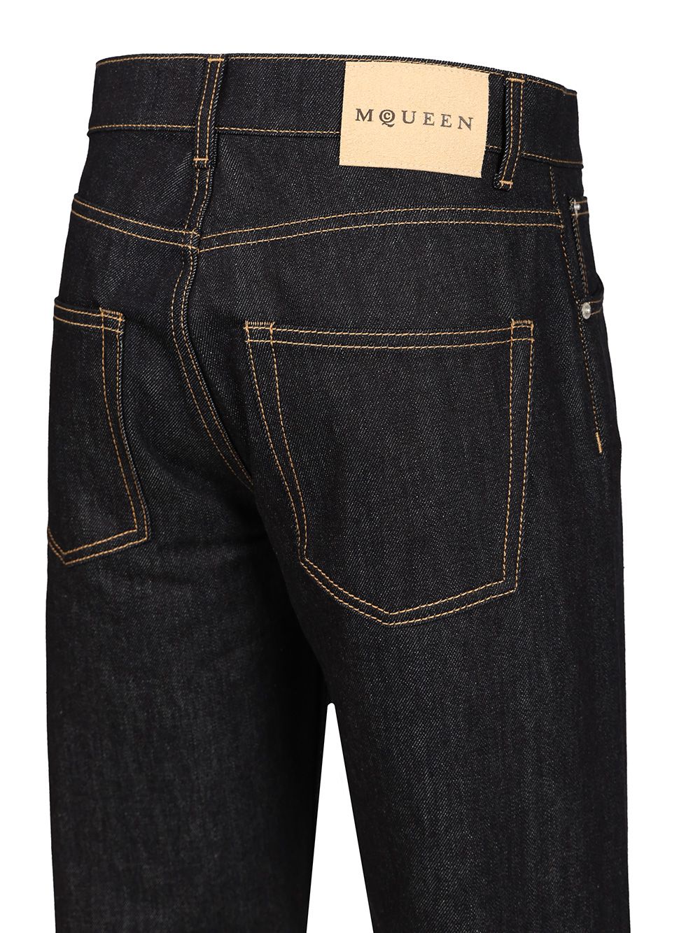 Mcqueen Wide Leg Jeans - Blue | f4c3ef200a01e19cb87e1808b705c546adbf275a