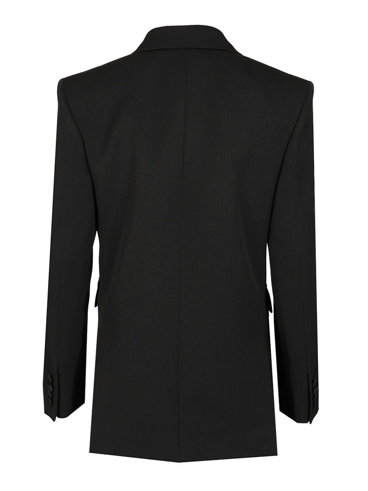 Saint Laurent Tuxedo Jacket Jackets - Black | 8a701e5171242d72b567ed0be4c0e8cd09c0c32d