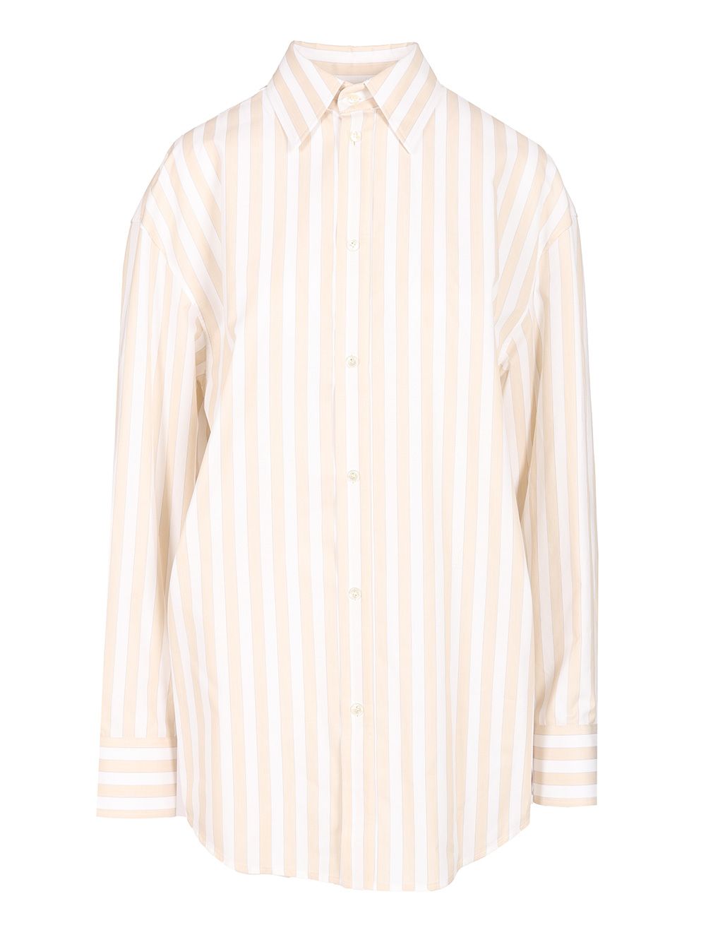 Saint Laurent Cassandre Shirts - Beige | cf8a1cd3c6ecacb766578efcdac6c634383efe04