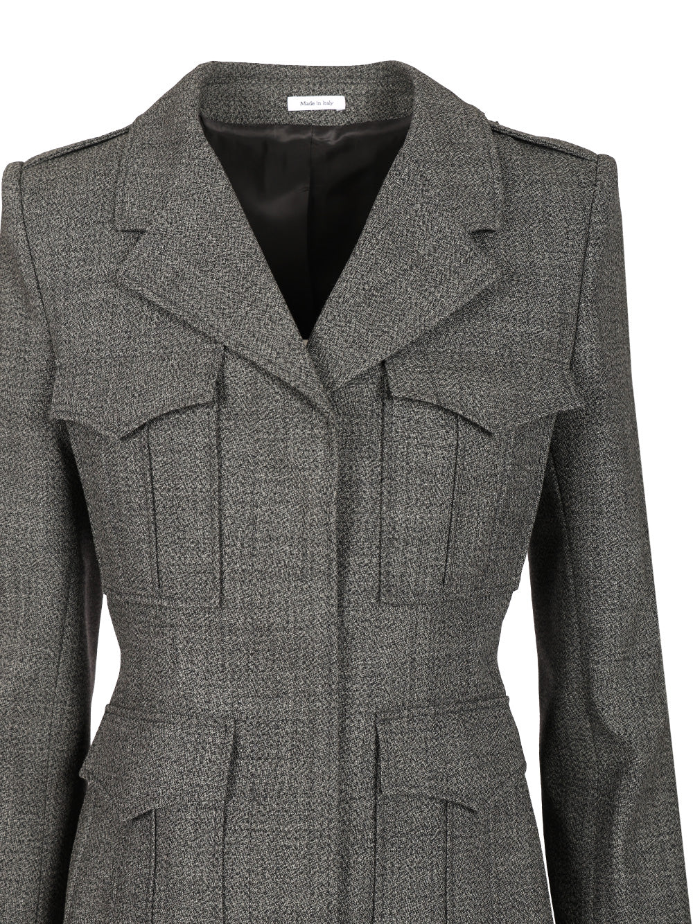 Mcqueen Uniform-Style Jacket Jackets - Grey | 8a506bb6a8f59970c177331305ce0a8b0046ed14