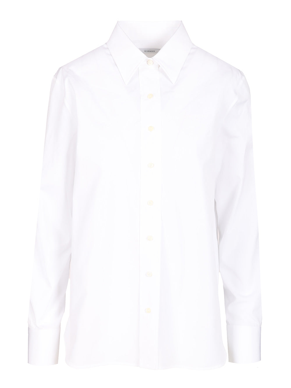 Givenchy Cotton Poplin Shirt Shirts - White | b3dd20fcd6677643b4120325ae1a735ff7a96ec6