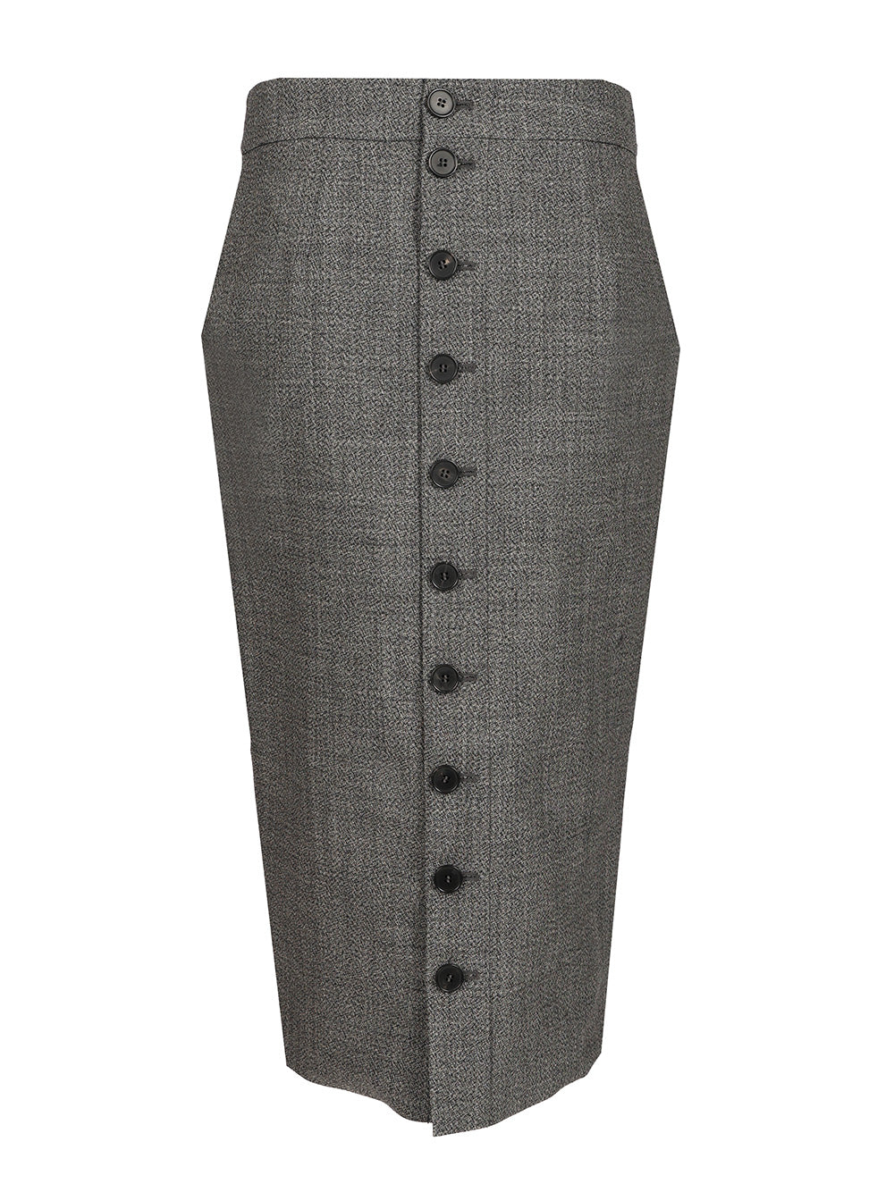Mcqueen Uniform Style Skirt Skirts - Grey | b1891514408be101901279e9c1640332e47210ea