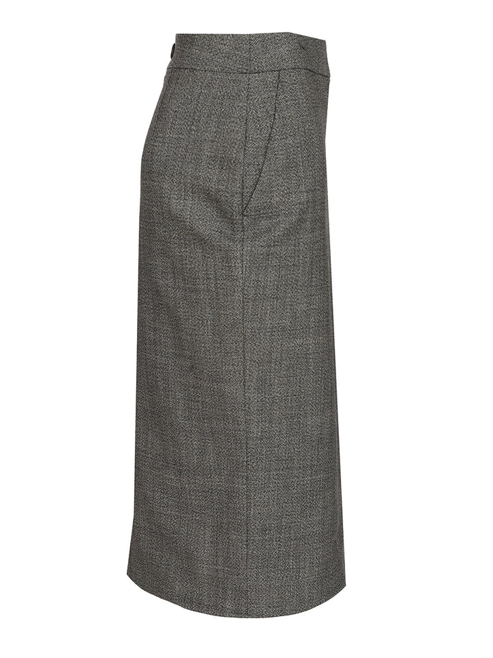 Mcqueen Uniform Style Skirt Skirts - Grey | 35bf99570c6249bb3ba84b9084fa203fb6ddcebc