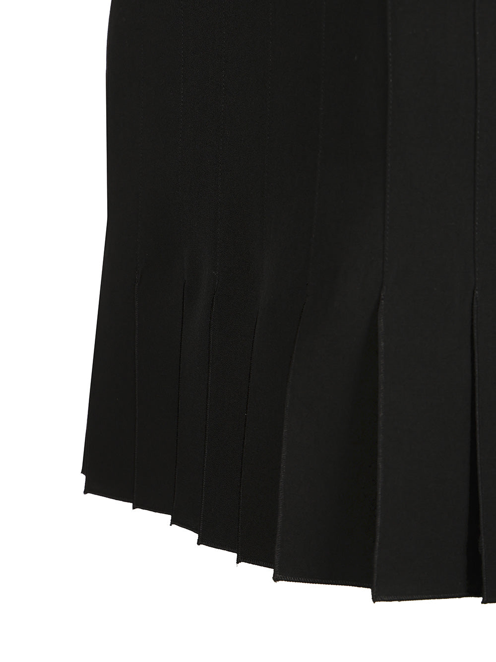Marni Pleated Wool Mini Skirt Skirts - Black | 47e22f1a88e69ce0d2e2e5b0da8ccc316c77e83d