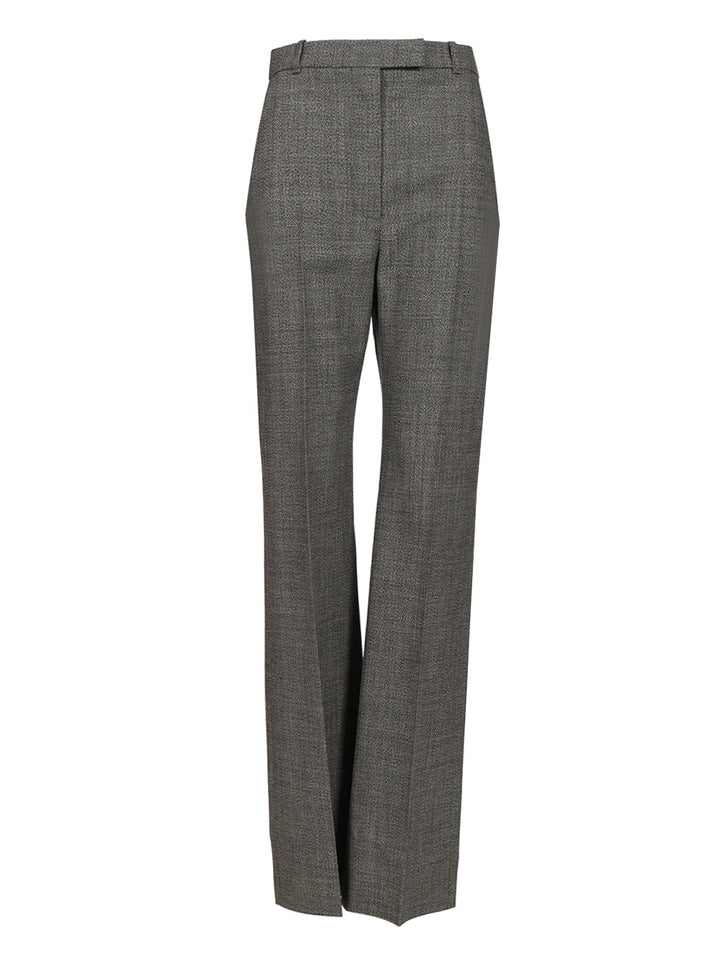 Mcqueen Uniform-Style Trousers - Grey | 7d4834e581b2f5de1ce0f60c9bb1338ff2a68692