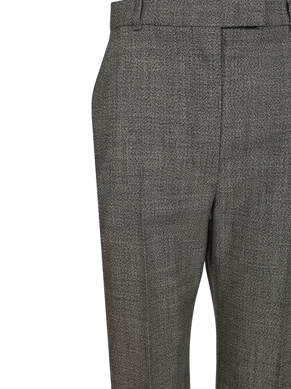 Mcqueen Uniform-Style Trousers - Grey | 09d39be82bed8bbb016728e74a57b5ed5af1b99d