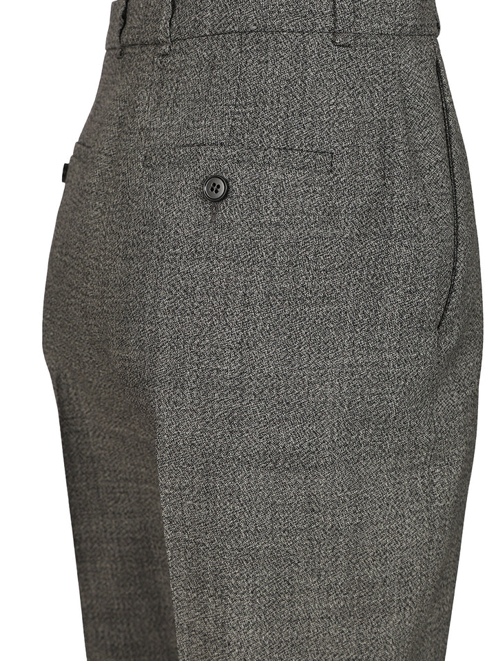 Mcqueen Uniform-Style Trousers - Grey | 975b78e89be965c0b69cca1075714d157e0c2333