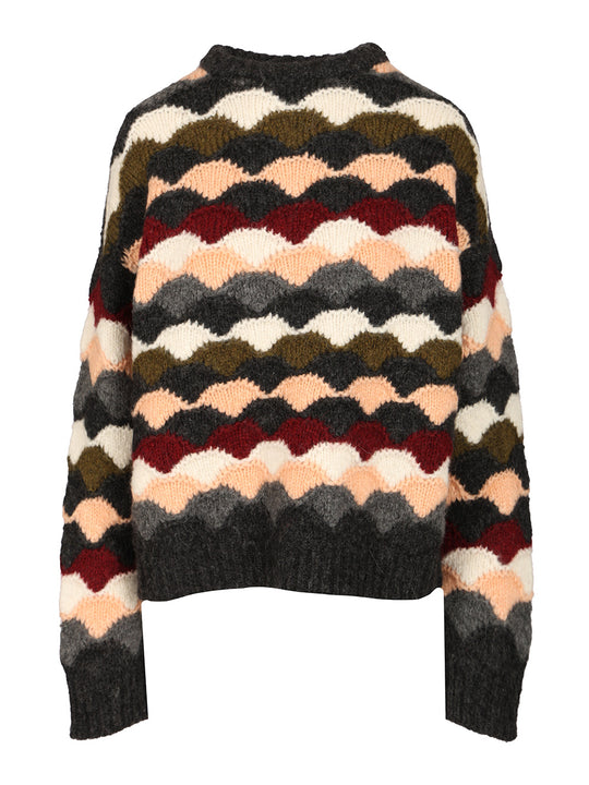 Shattered Stripes Knitwear Multicolor