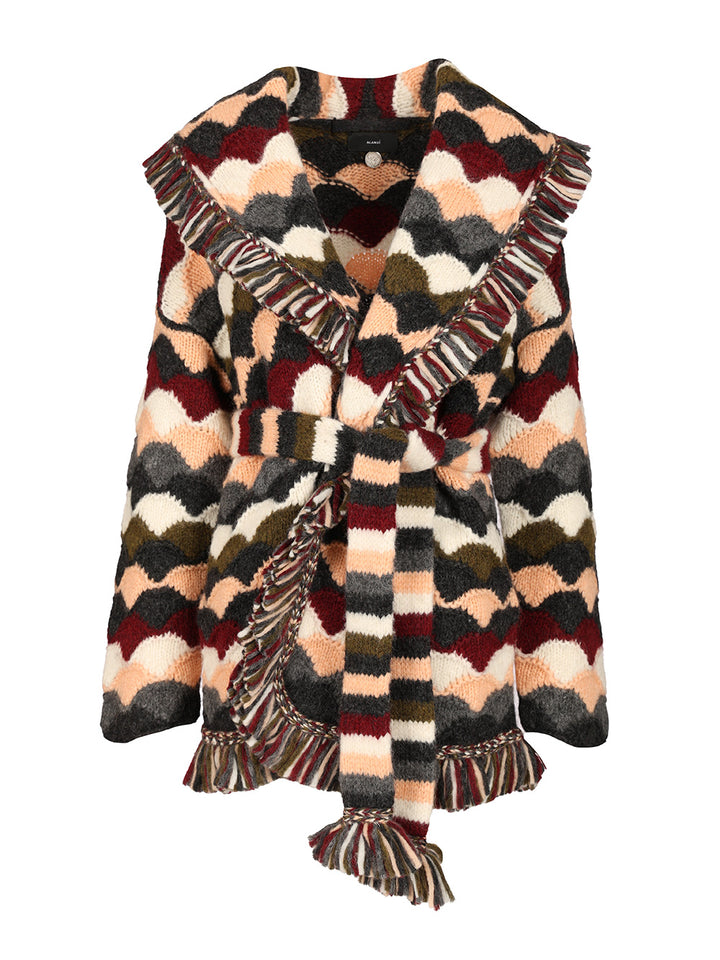 Alanui Shattered Stripes Cardigan Knitwear - Multicolor | e2212e6da8170031a22eaa69ffad09eec05f25b7