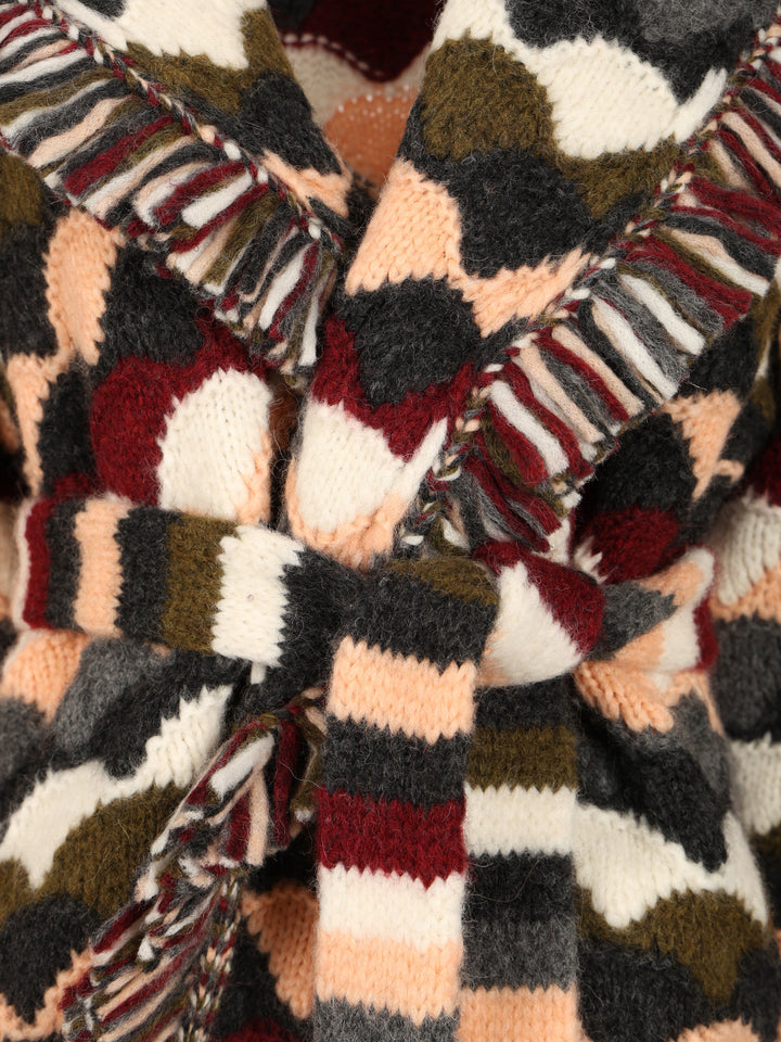 Alanui Shattered Stripes Cardigan Knitwear - Multicolor | 62ce2745d72a670a12a8b8f9080b292179d702d7