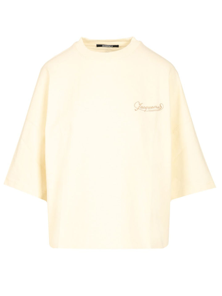 Jacquemus Corto T-Shirt - Yellow | e6bfa6f19e82792fa1a2247d4961321273a8d58c