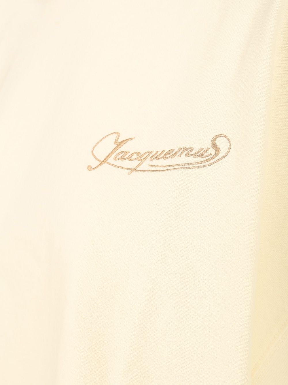 Jacquemus Corto T-Shirt - Yellow | d90903a2197b6b6ab30082e12ddba11072f31bbe