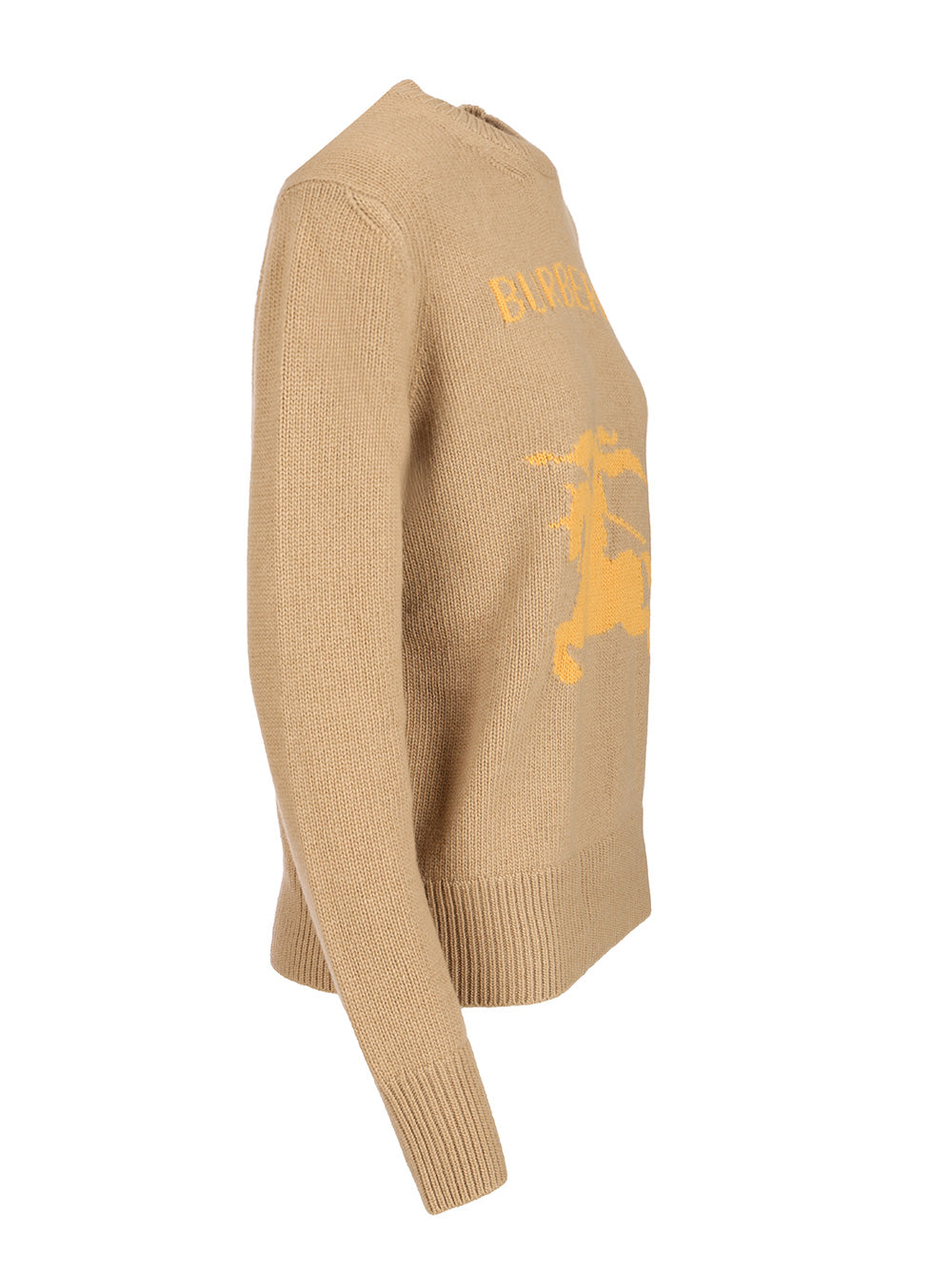 Burberry Wool And Cashmere Sweater With Ekd Knitwear - Brown | 3b0eb5355f7659ee5fb8932aa15733d5952c18ca